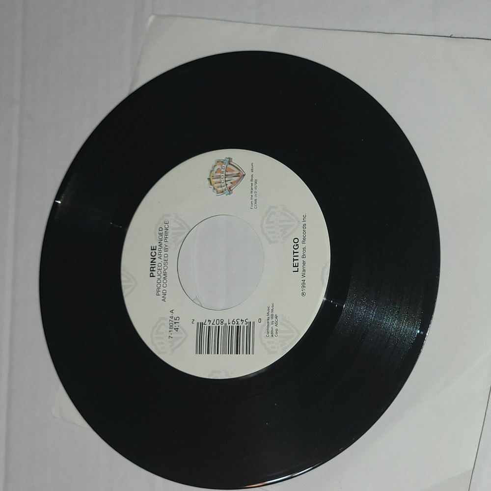 Prince 45' Record Solo and Let it Go